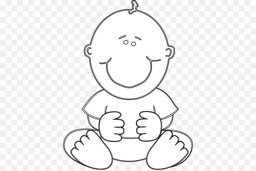 Coloring book Infant Child Boy - Baby Outline png download - 456*596 - Free Transparent  png Download.