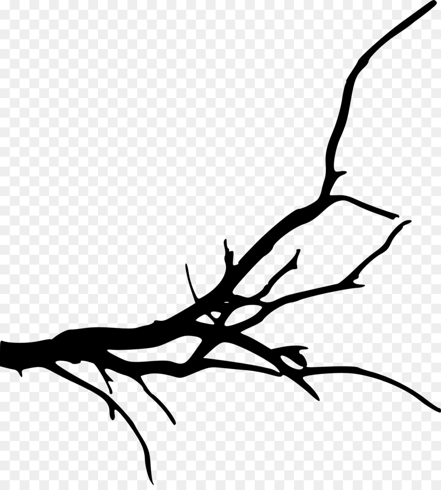 Branch Tree Silhouette Clip art - branch png download - 2000*2199 - Free Transparent Branch png Download.