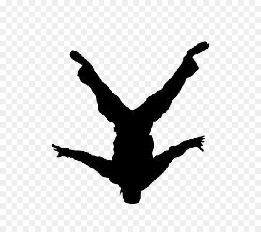 Breakdancing Dance Silhouette B-boy - Silhouette png download - 800*800 - Free Transparent  png Download.