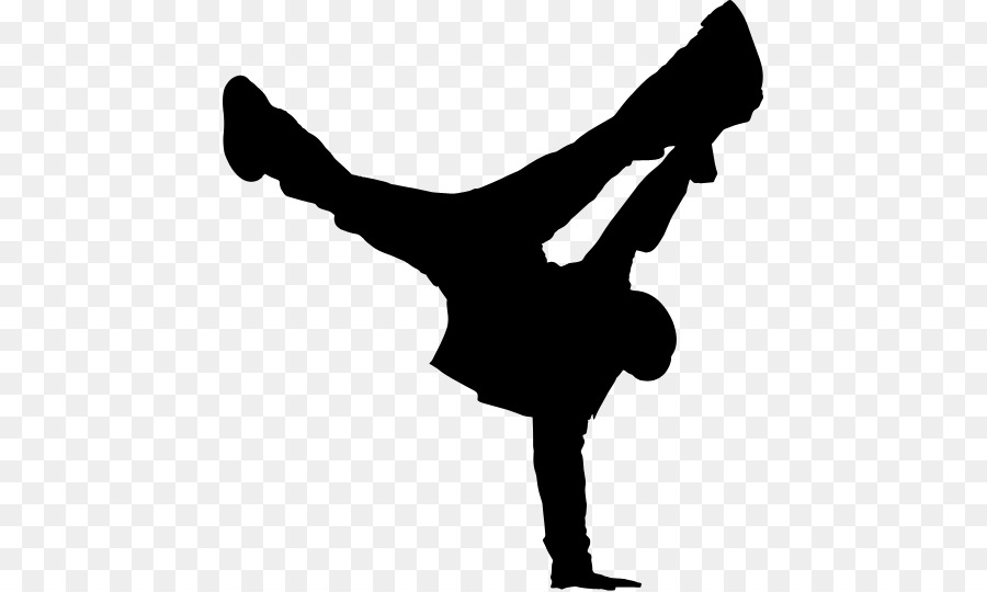 Breakdancing Street dance Hip-hop dance - Silhouette png download - 493*539 - Free Transparent Breakdancing png Download.