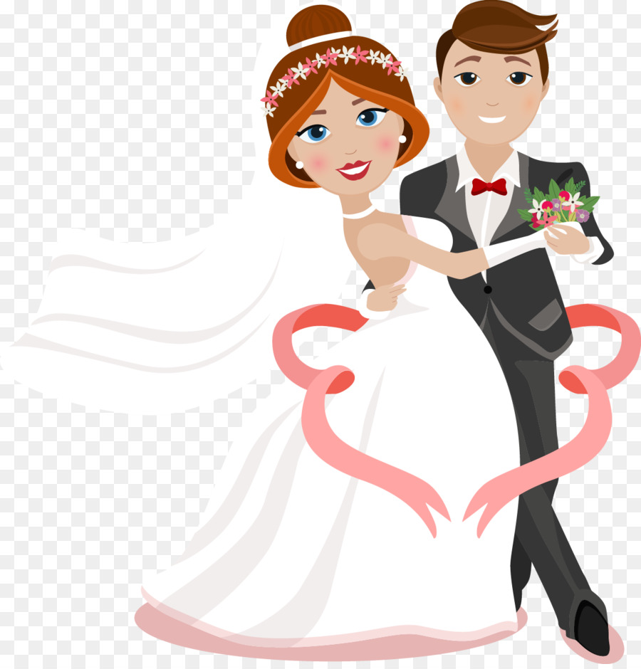 Wedding invitation Bridegroom - The bride and groom dance png download - 1189*1232 - Free Transparent  png Download.