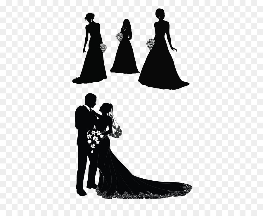 Bridegroom Wedding Clip art - Bride and groom png download - 500*724 - Free Transparent Bride png Download.