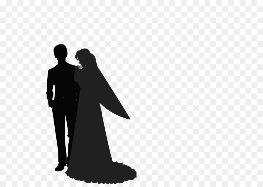 Bridegroom Wedding Marriage Silhouette - wedding png download - 640*640 - Free Transparent Bridegroom png Download.