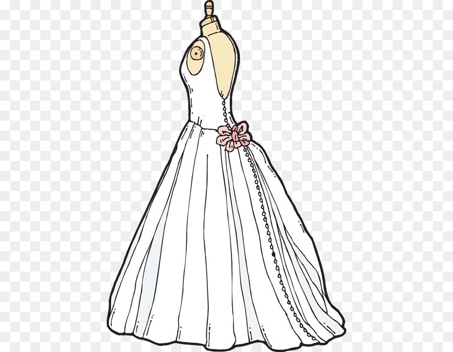 Bridesmaid Wedding Dress Clip art - Dresses Cliparts png download - 476*700 - Free Transparent Bridesmaid png Download.