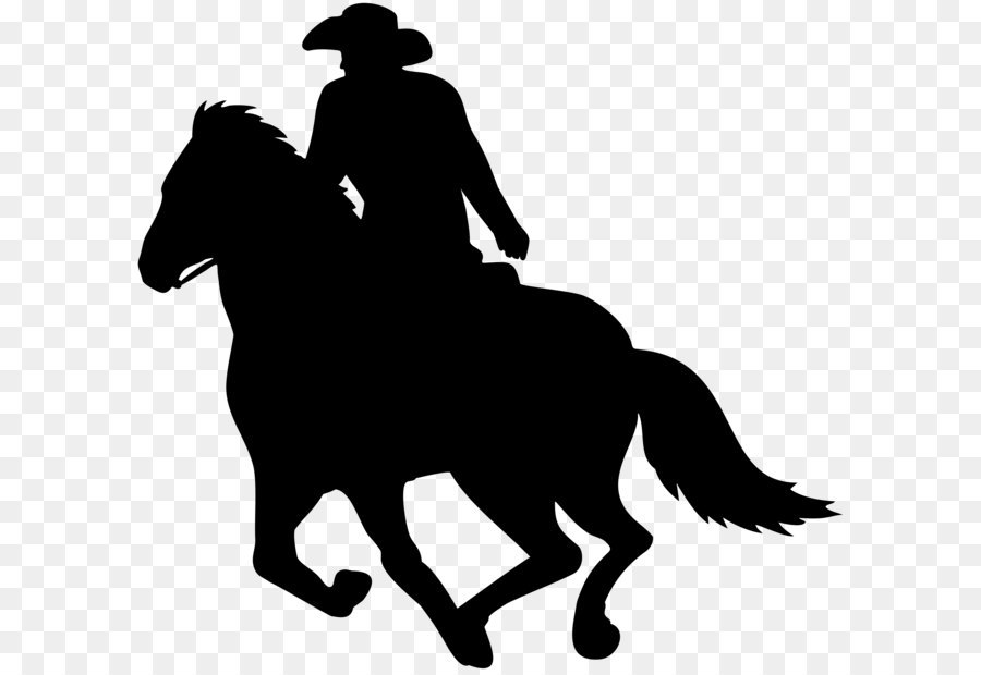 Cowboy Scalable Vector Graphics Silhouette - Cowboy Rider Silhouette PNG Clip Art png download - 8000*7580 - Free Transparent Horse png Download.