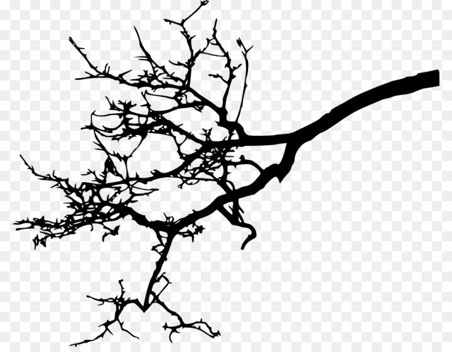Twig Branch Clip art - Silhouette png download - 850*690 - Free Transparent Twig png Download.