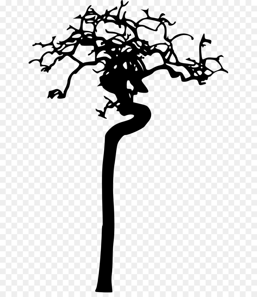 Branch Silhouette Black and white Clip art - Silhouette png download - 699*1024 - Free Transparent Branch png Download.