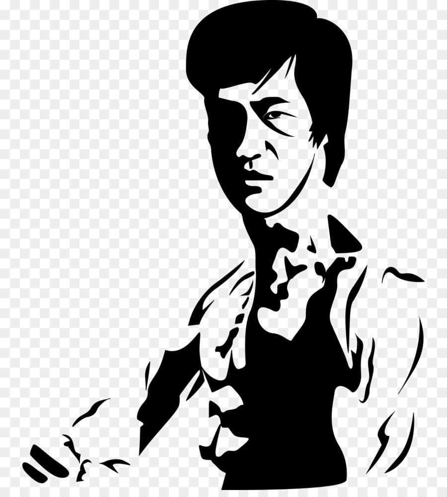 Bruce Lee Stencil Clip art - bruce lee png download - 810*986 - Free Transparent  png Download.