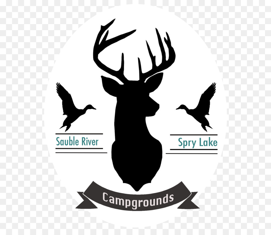 Deer Antler Silhouette Moose - rivers and lakes png download - 1890*1607 - Free Transparent Deer png Download.