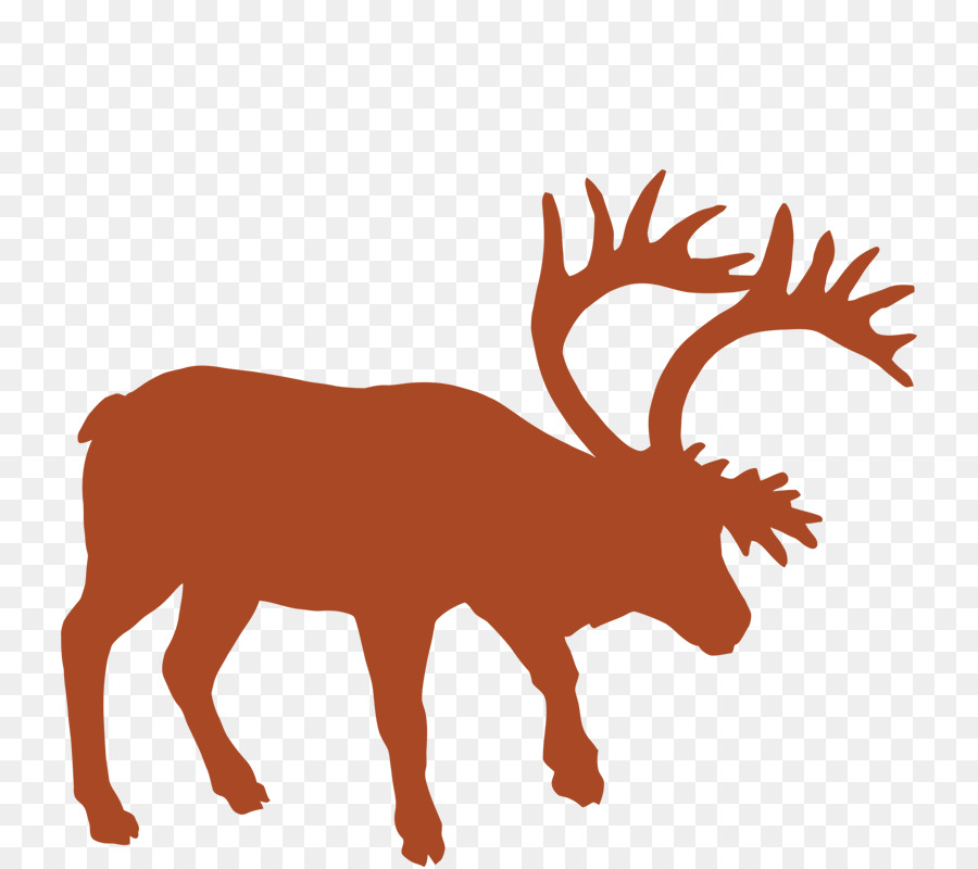 Animal track Vector graphics Muskox Reindeer - buck silhouette png deer hunting png download - 800*800 - Free Transparent Animal Track png Download.