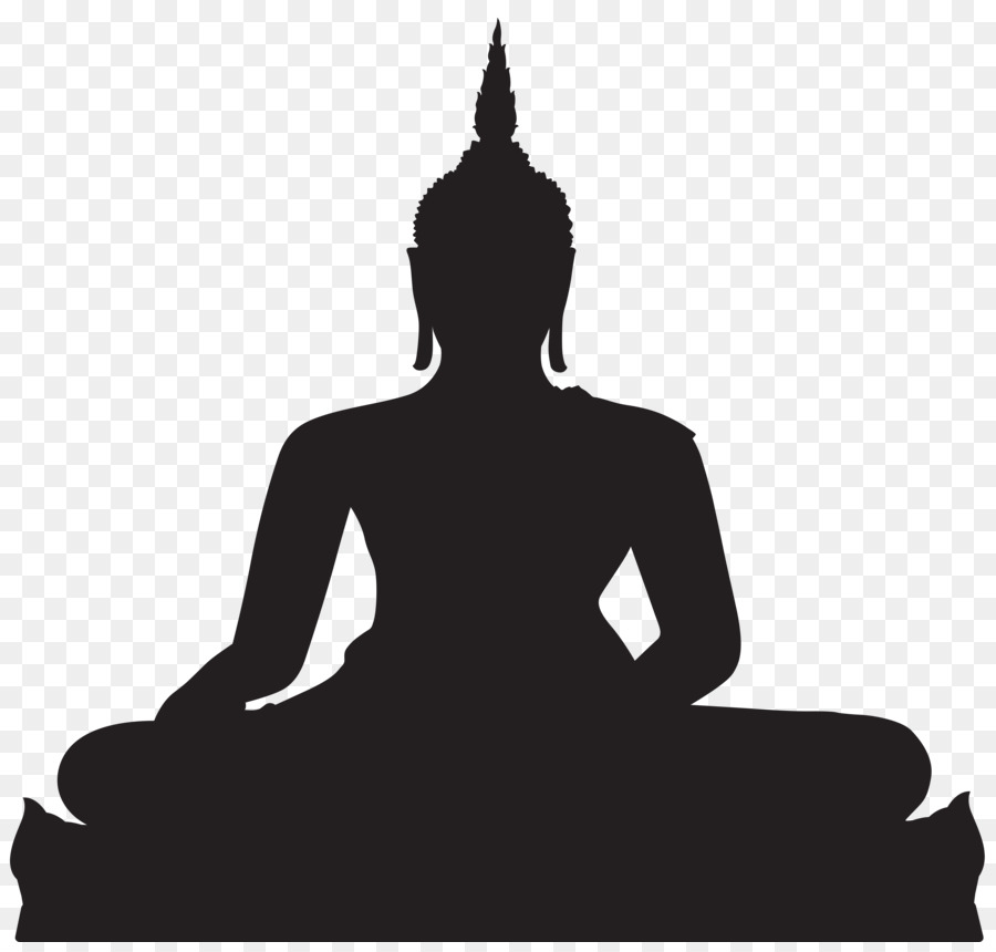 Buddhism Buddhist meditation Silhouette Clip art - Buddhism png download - 8000*7560 - Free Transparent Buddhism png Download.