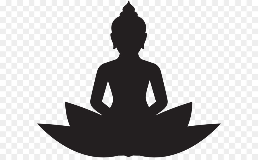 Buddhism Buddhist meditation Clip art - Meditating Buddha Silhouette PNG Clip Art png download - 8000*6831 - Free Transparent Buddhism png Download.