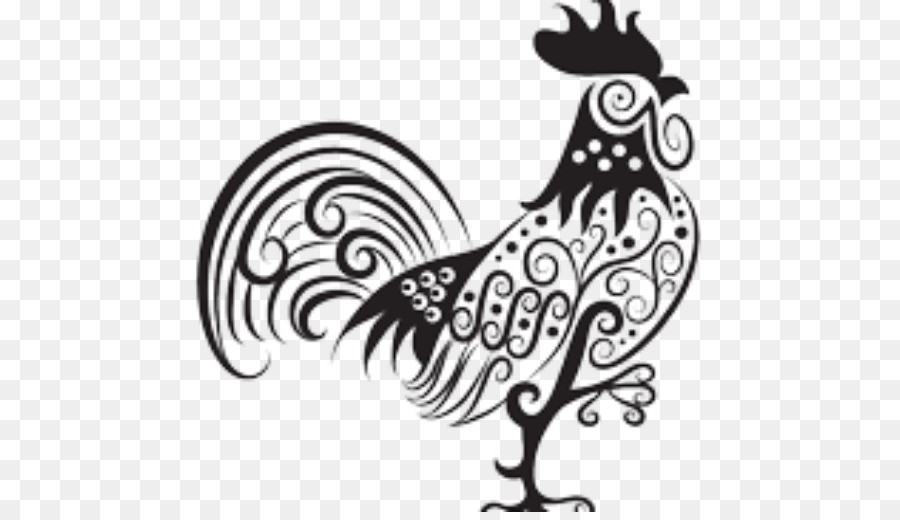 Chicken Tattoo Vector graphics Rooster Drawing - chicken png download - 512...