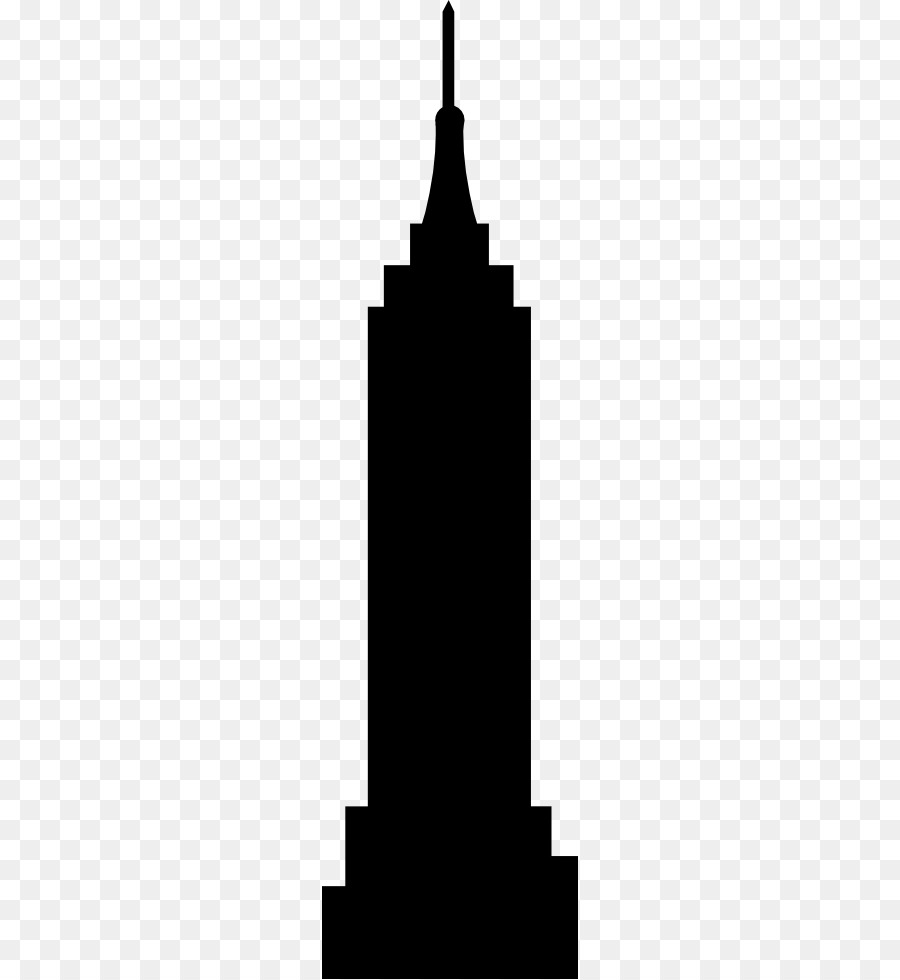 Empire State Building Silhouette Clip art - Empire State png download - 256*979 - Free Transparent Empire State Building png Download.