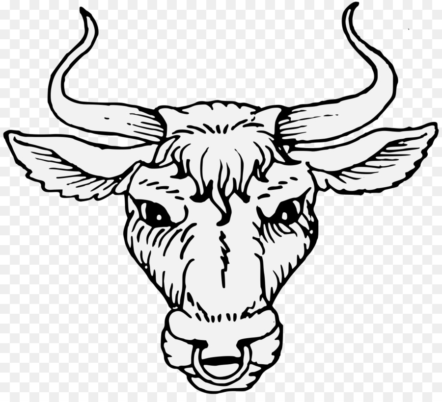 Cattle Heraldry Artist Ox - bull head png download - 1237*1109 - Free Transparent Cattle png Download.