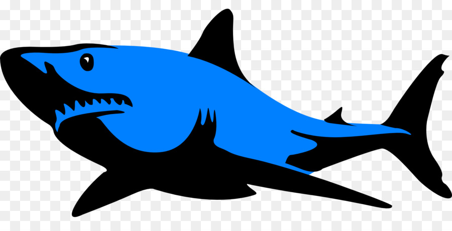 Great white shark Stencil Bull shark Clip art - shark png download - 1920*960 - Free Transparent Shark png Download.