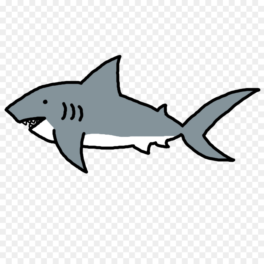 Great white shark Bull shark Free content Clip art - Free Shark Pictures png download - 1500*1500 - Free Transparent Shark png Download.