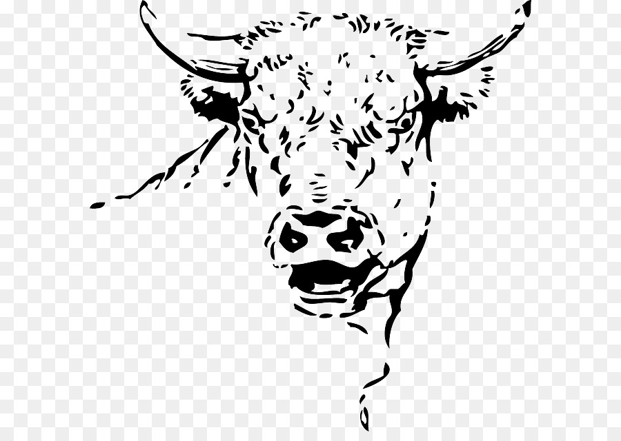 Cattle Public domain Clip art - bull png download - 640*626 - Free Transparent  png Download.