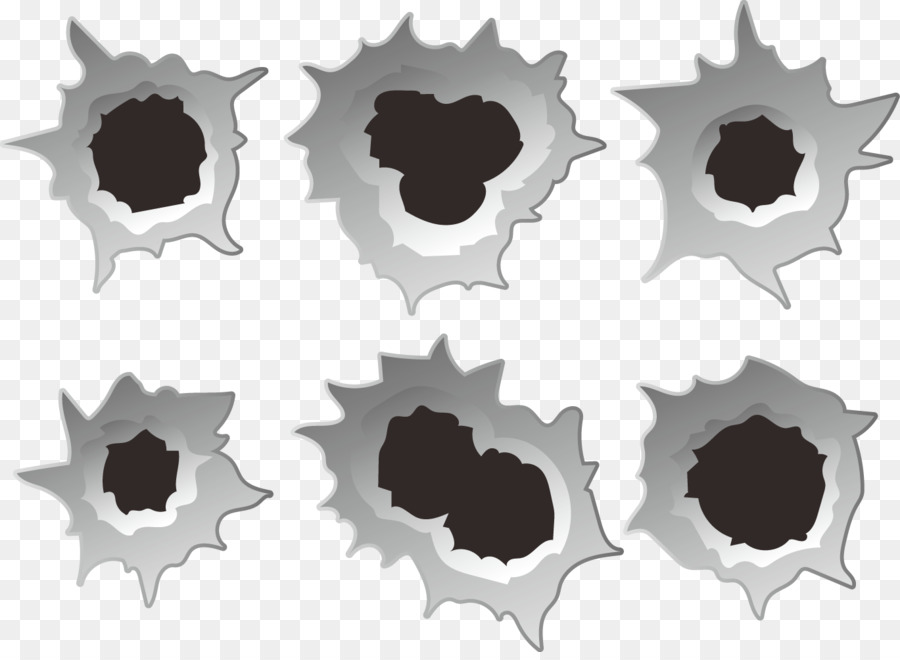 Bullet Royalty-free Stock photography - Vector bullet holes png