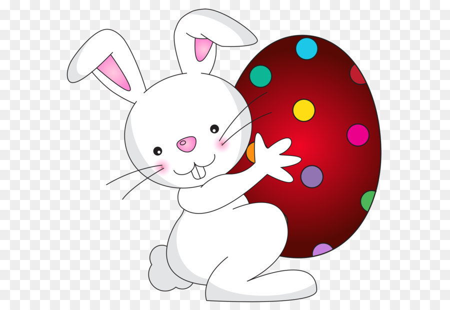 Easter Bunny Clip art - White Easter Bunny Transparent PNG Clip Art Image png download - 5000*4666 - Free Transparent Easter Bunny png Download.