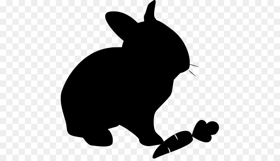 Free Bunny Silhouette Outline Download Free Clip Art Free Clip Art On Clipart Library