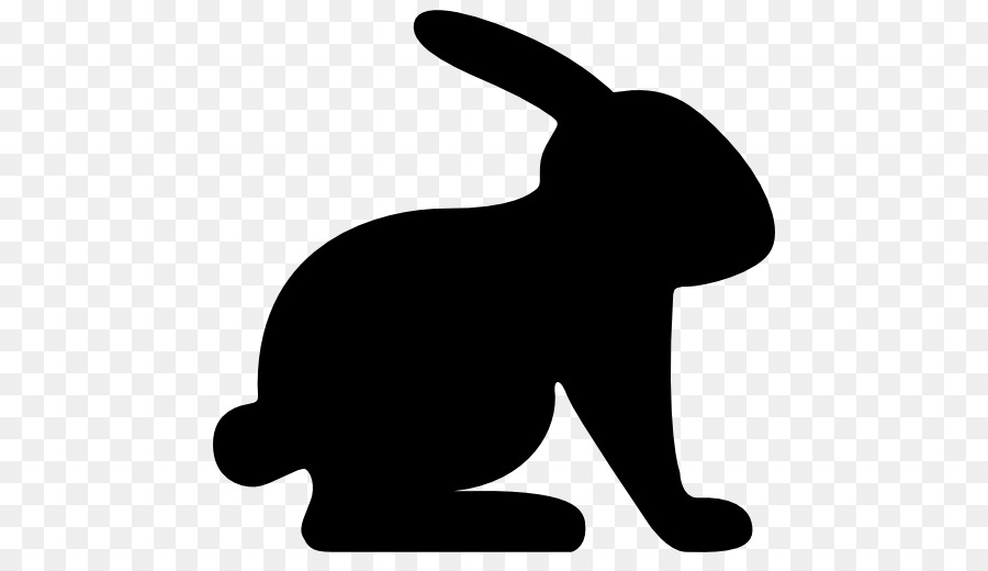 Stencil Silhouette Rabbit Wallpaper - Silhouette png download - 512*512 - Free Transparent Stencil png Download.