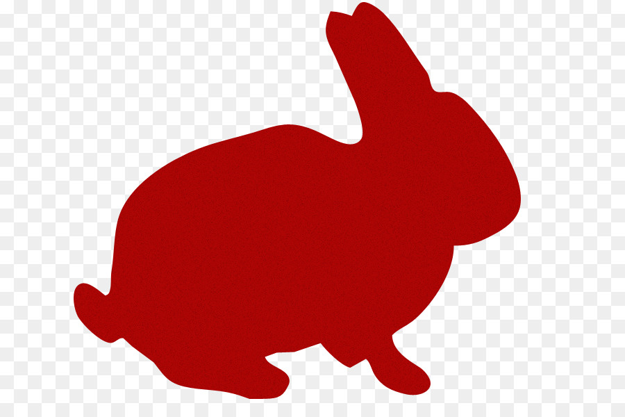 Stencil Silhouette Animal Rabbit - Elephant and bunny png download - 800*600 - Free Transparent Stencil png Download.