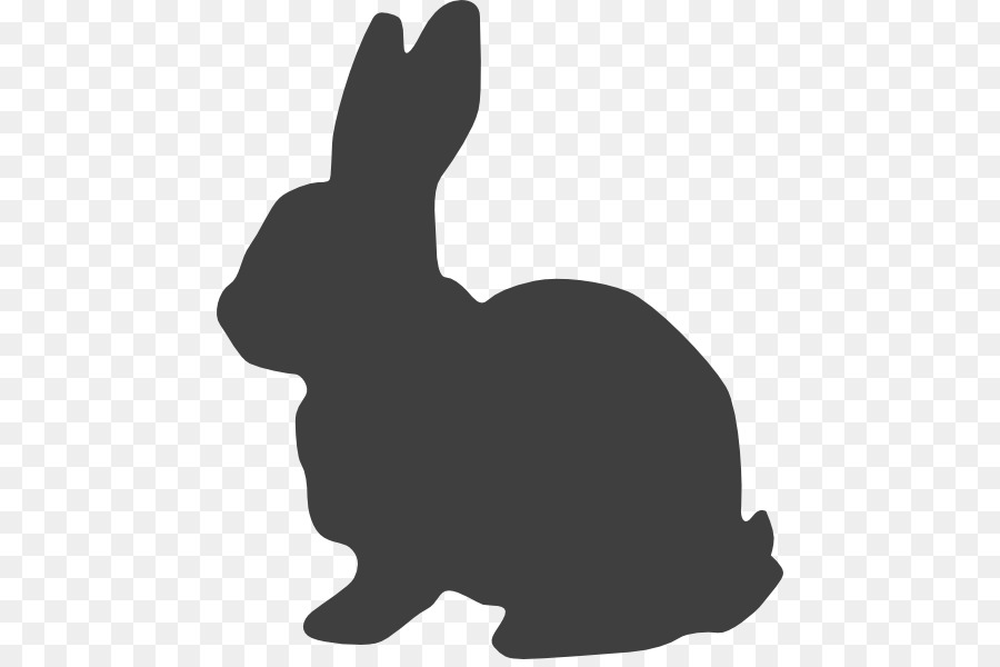 Hare Easter Bunny White Rabbit Vector graphics - rabbit png download - 510*593 - Free Transparent Hare png Download.