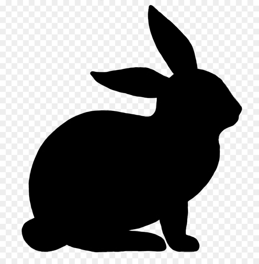 Free Bunny Silhouette Vector, Download Free Bunny Silhouette Vector png