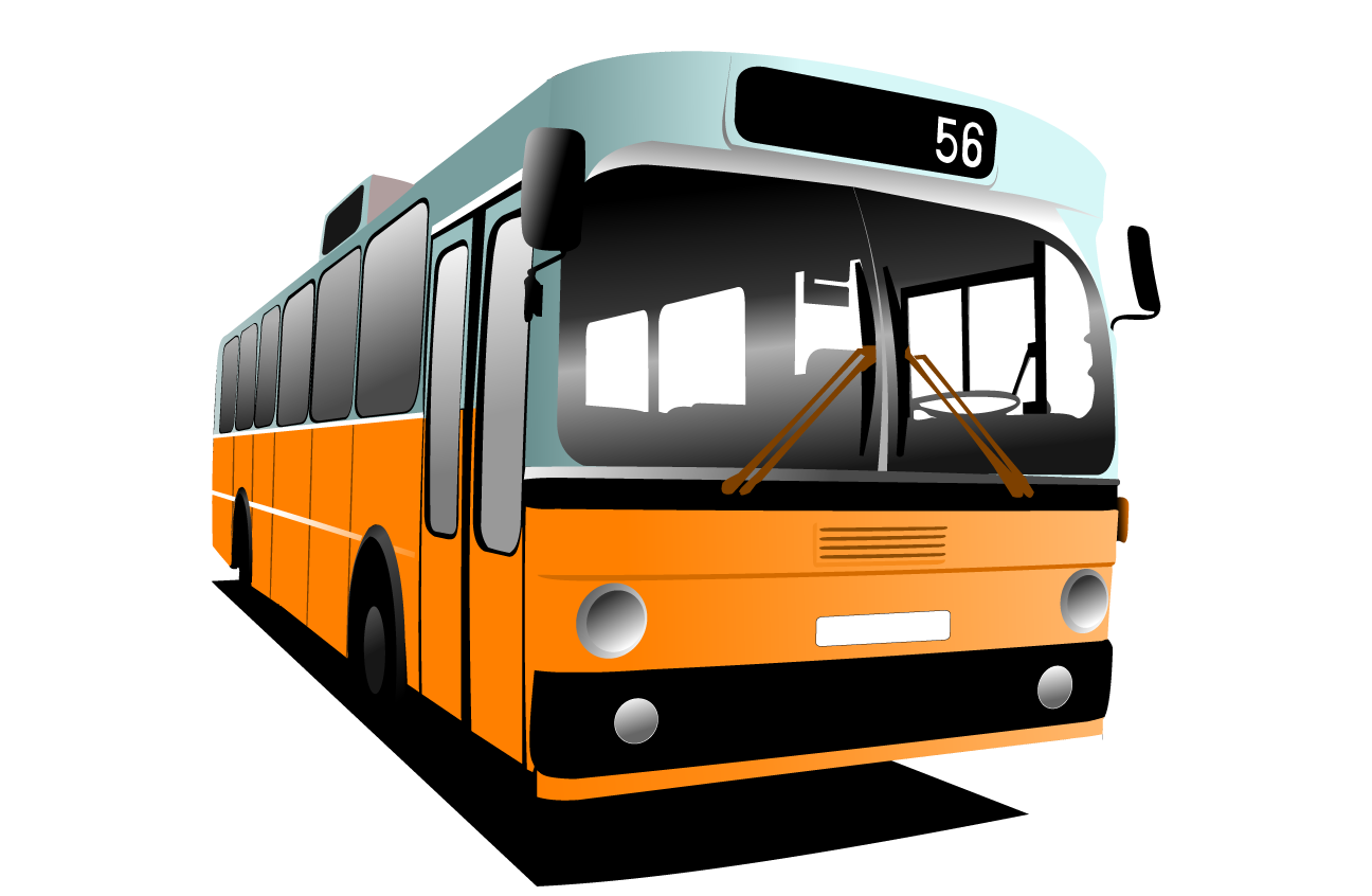 Bus Coach Royalty-free Clip art - City buses png download - 1296*846