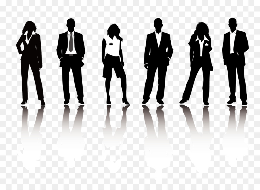 Businessperson Illustration - Business people silhouettes png download - 2485*1792 - Free Transparent Business png Download.