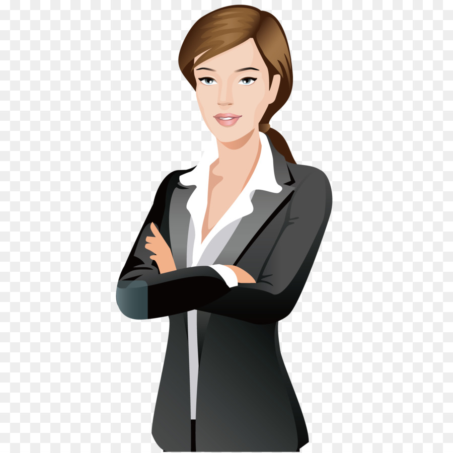 Businessperson Cartoon Silhouette - Business woman png download - 1500*1500 - Free Transparent  png Download.