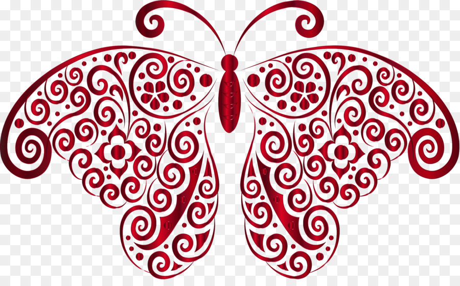 Butterfly Silhouette Clip art - red butterfly png download - 2328*1416 - Free Transparent Butterfly png Download.