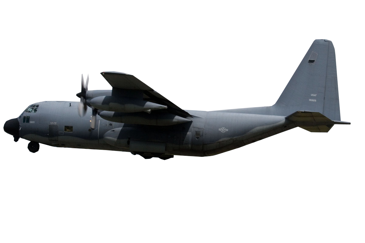 C-130 Silhouette Clip Art #1427752 (License: Personal Use) .