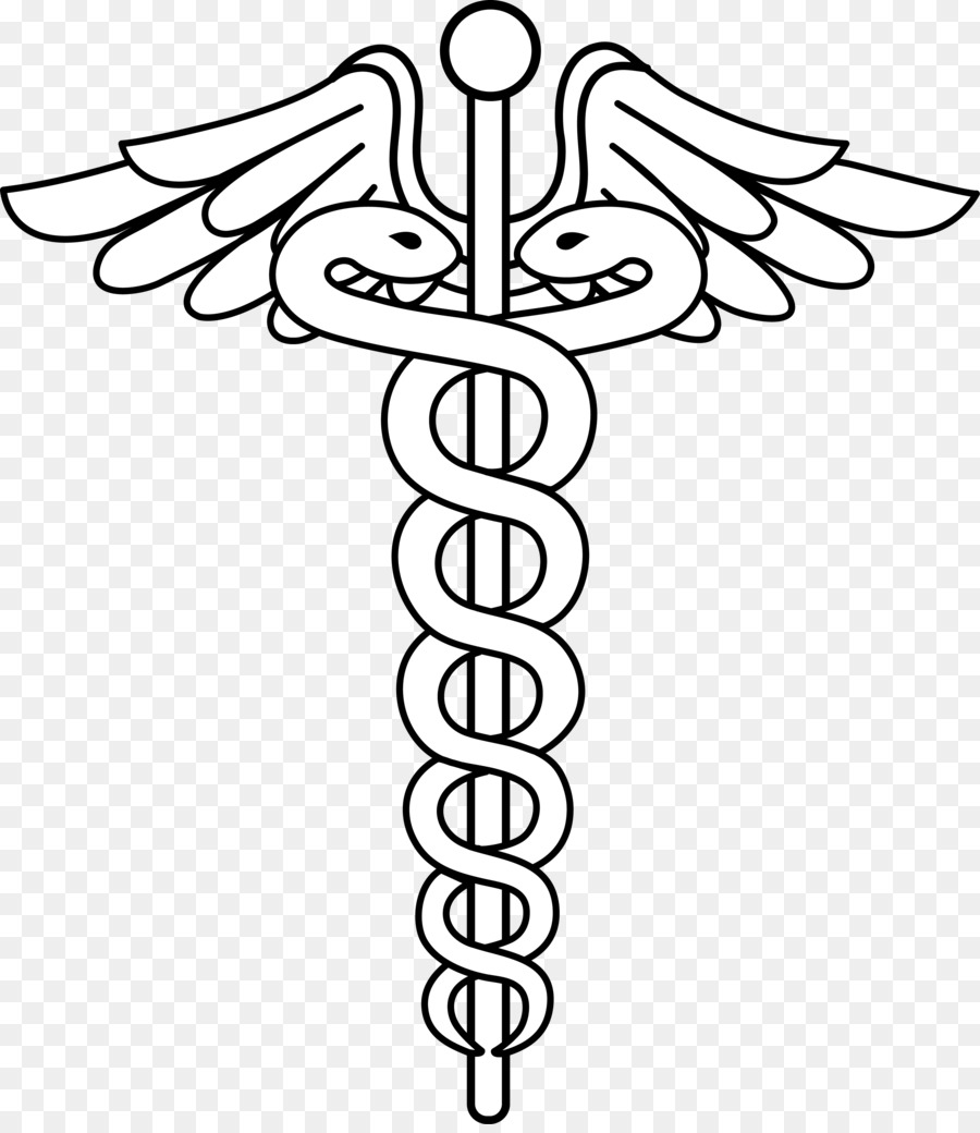 Caduceus as a symbol of medicine Staff of Hermes Logo Clip art - Doctor Symbol Cliparts png download - 3034*3478 - Free Transparent Medicine png Download.