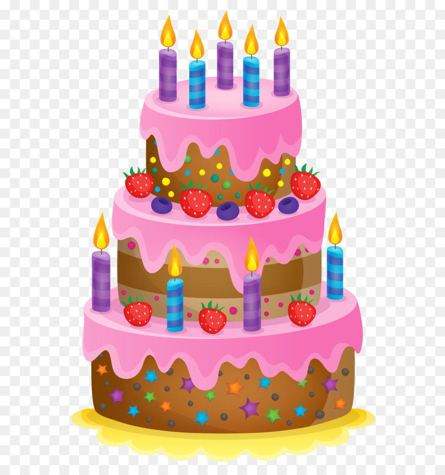 Birthday cake Chocolate cake Clip art - Cute Cake PNG Clipart Image png download - 4307*6298 - Free Transparent Birthday Cake png Download.
