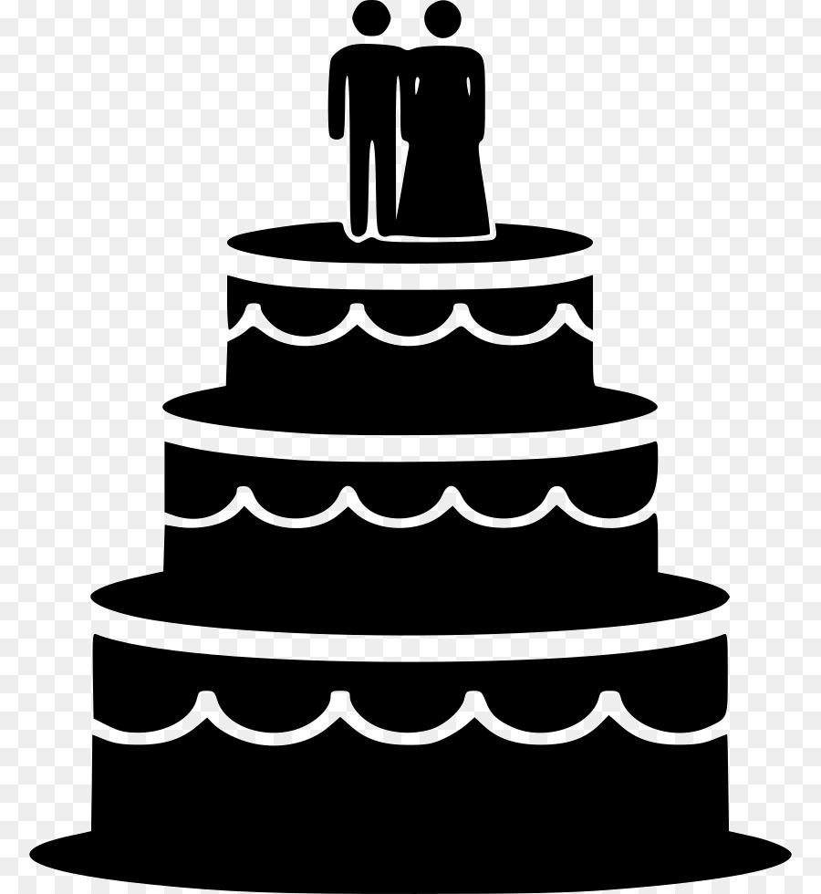 Wedding cake Frosting & Icing Torte Clip art - bride and groom silhouette png download - 836*980 - Free Transparent Wedding Cake png Download.