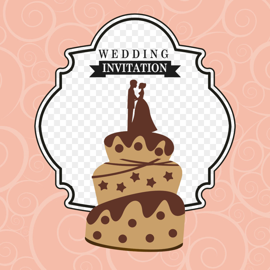 Wedding invitation Marriage - Vector Wedding Cake png download - 1024*1024 - Free Transparent Wedding Invitation png Download.