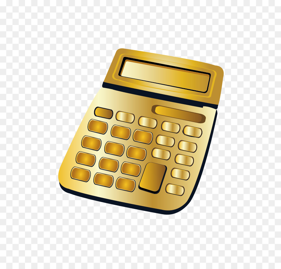 Calculator Yellow - Vector Calculator png download - 596*842 - Free Transparent Calculator png Download.