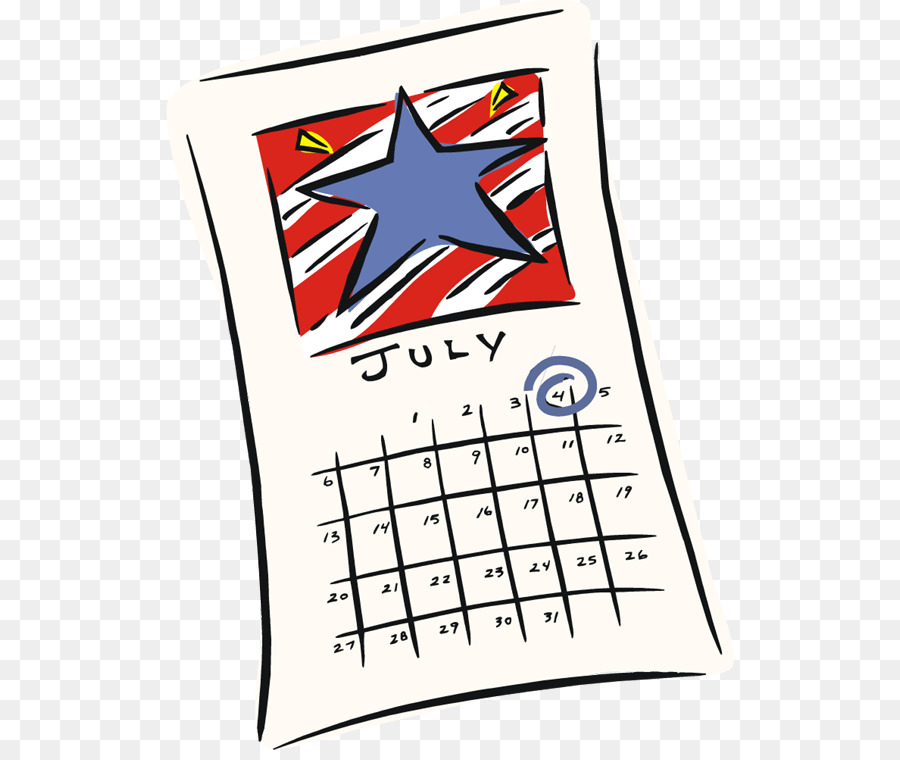 Independence Day July Calendar Clip art - Independence Day png download - 568*750 - Free Transparent Independence Day png Download.