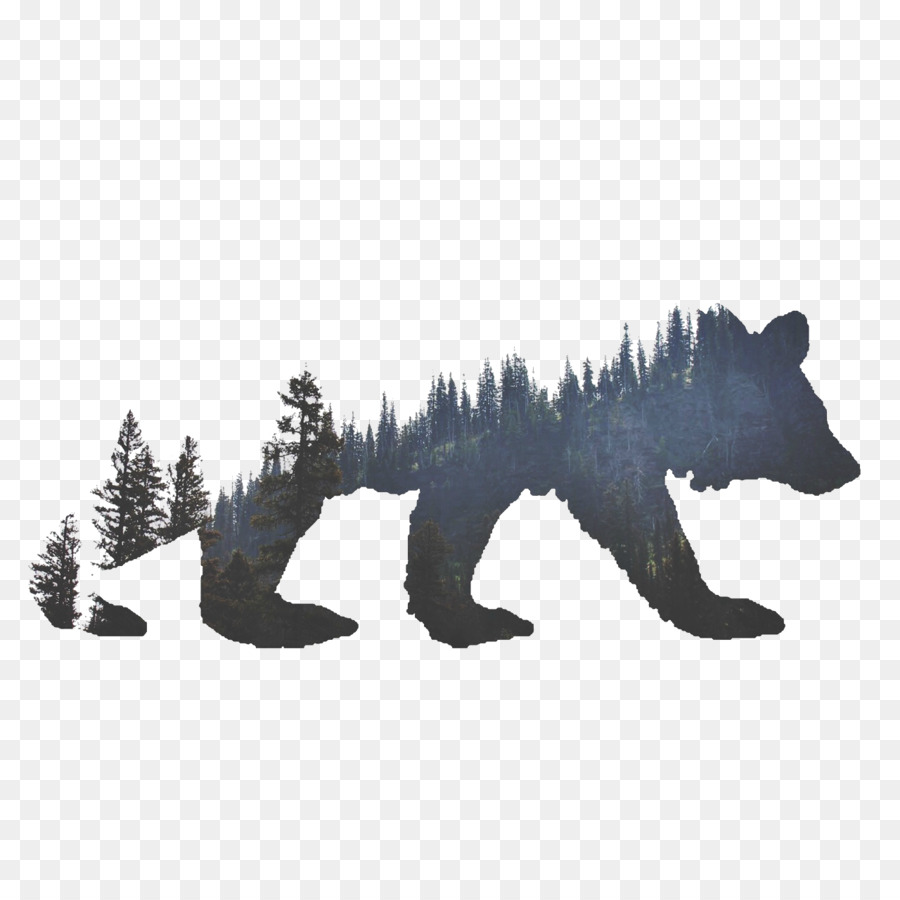 American black bear California grizzly bear Tattoo Cover-up - tiger woods png download - 1280*1280 - Free Transparent Bear png Download.