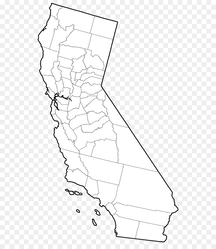 California Vector Map Blank map - stitch vector png download - 612*1024 - Free Transparent California png Download.
