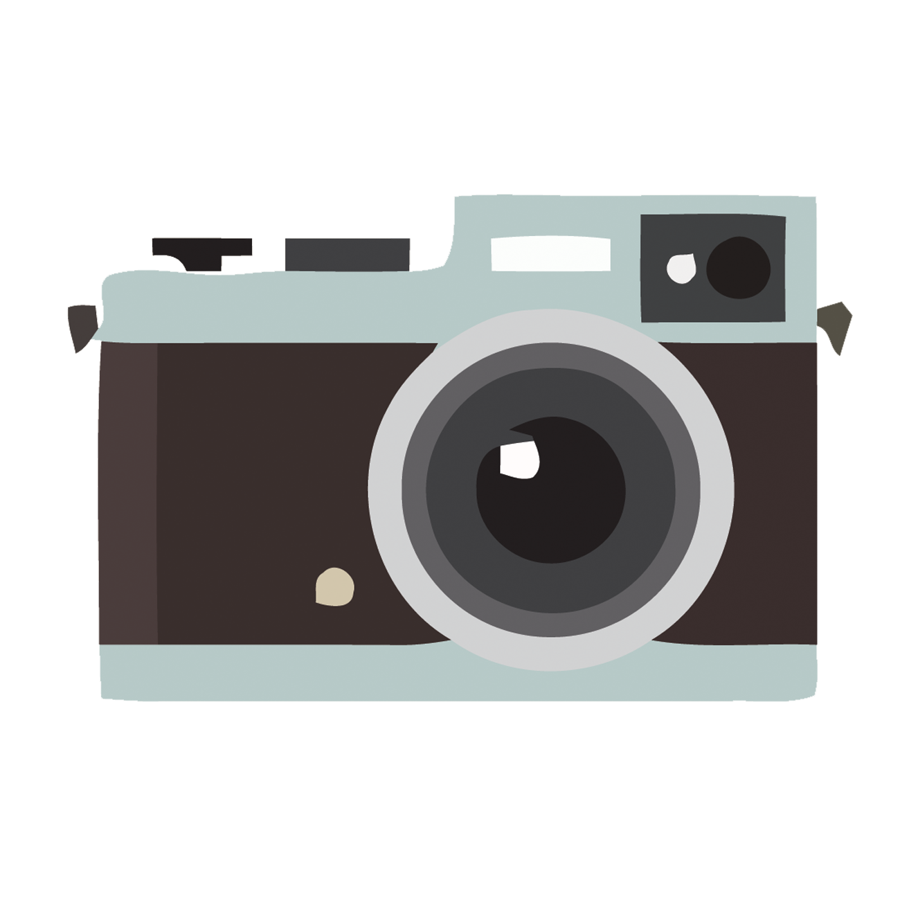 Camera Photography - Vector creative flat retro camera png download