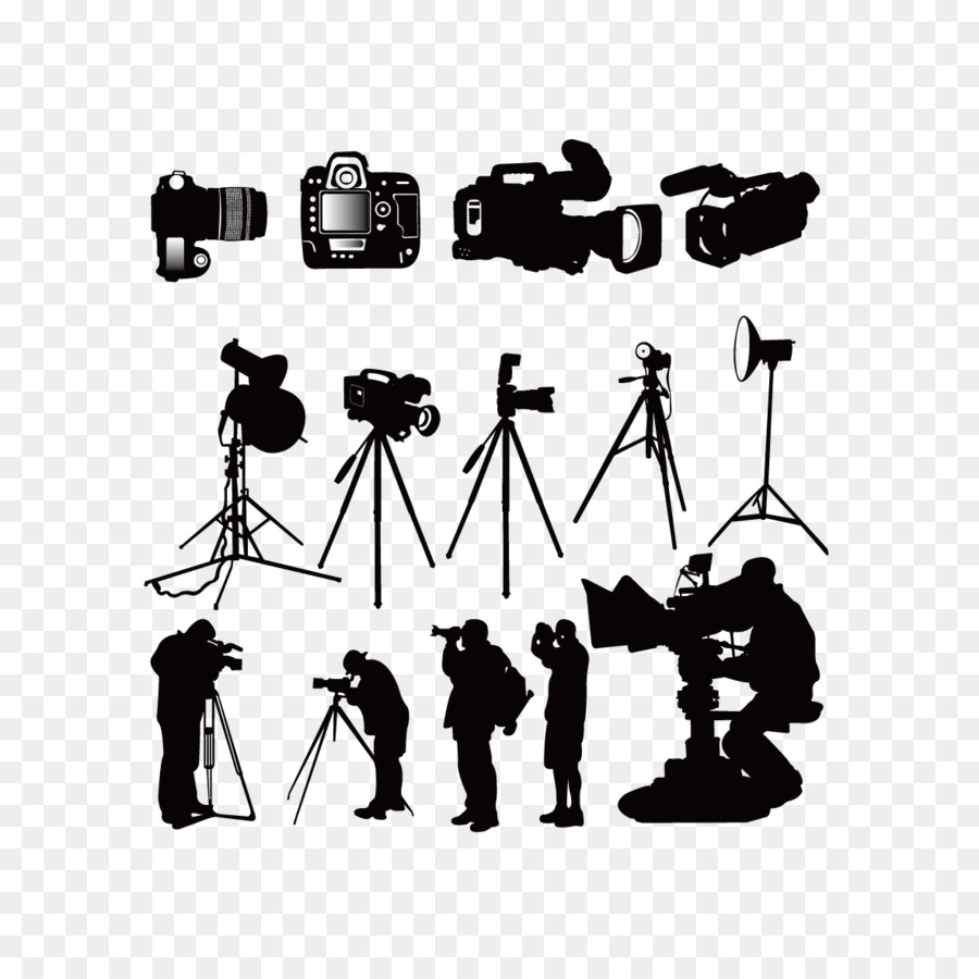 Photographer Photography Silhouette Clip art - Cameras and camera man png download - 1181*1181 - Free Transparent Photographer png Download.
