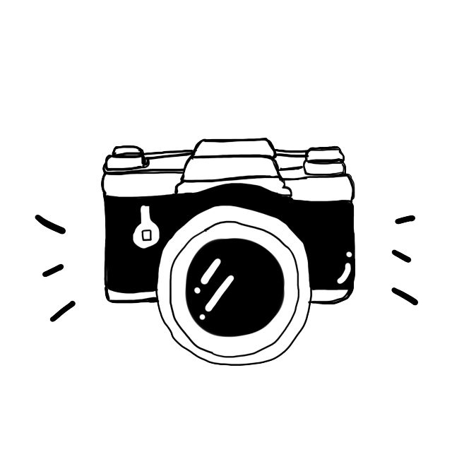 Camera Cartoon Black and white - Black Camera Soda Suta png download