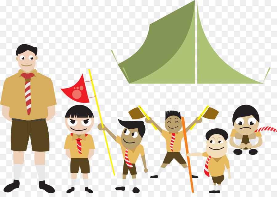 Child Summer camp Camping - Field picnic vector png download - 4847*3381 - Free Transparent Child png Download.