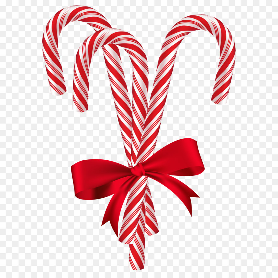 Candy cane Christmas card Santa Claus Christmas tree - Candy Canes with Red Bow PNG Clip Art Image png download - 5117*7000 - Free Transparent Candy Cane png Download.