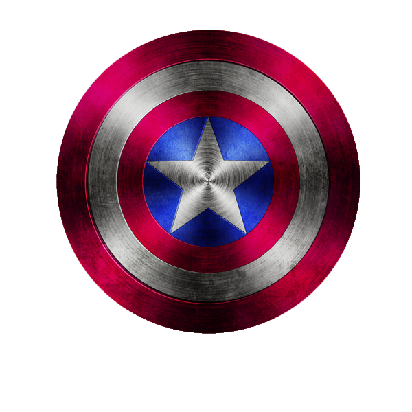 Captain America United States Shield - Shield png download - 600*600