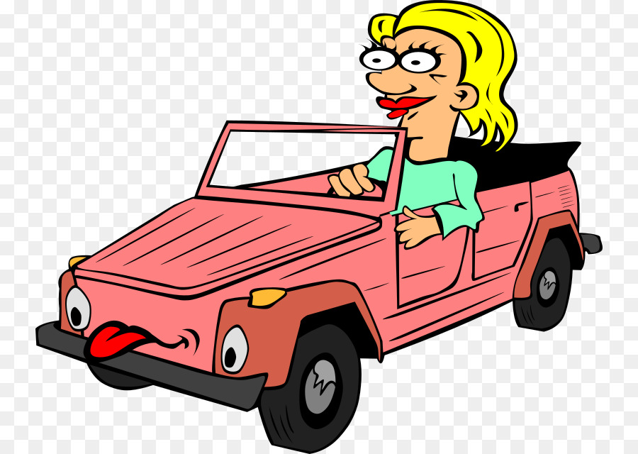 Cartoon Driving Clip art - driving png download - 800*640 - Free Transparent Car png Download.
