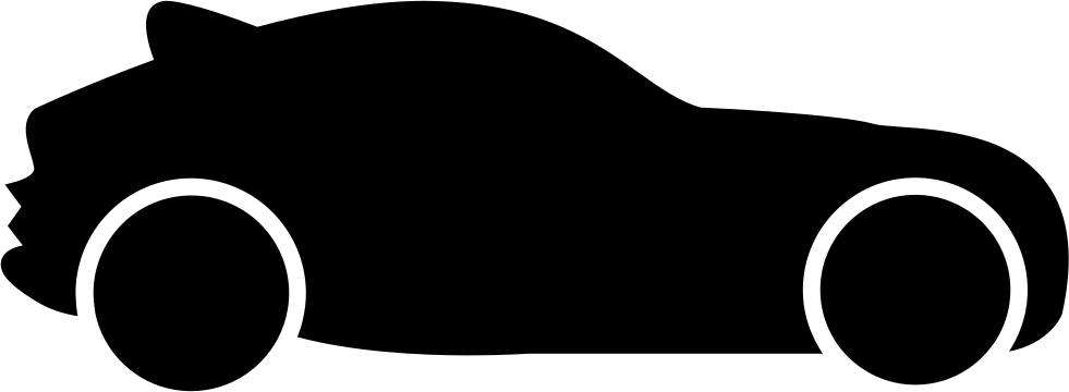 Sports car Silhouette - car png download - 981*360 - Free Transparent